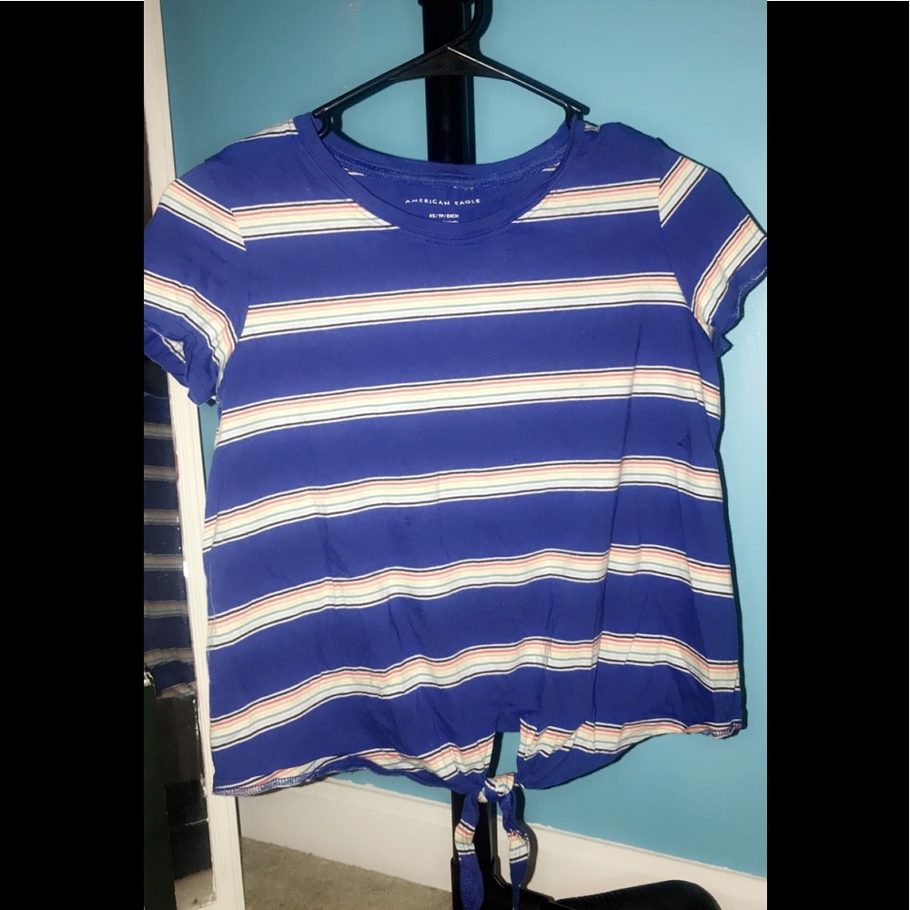 Blue Striped Shirt